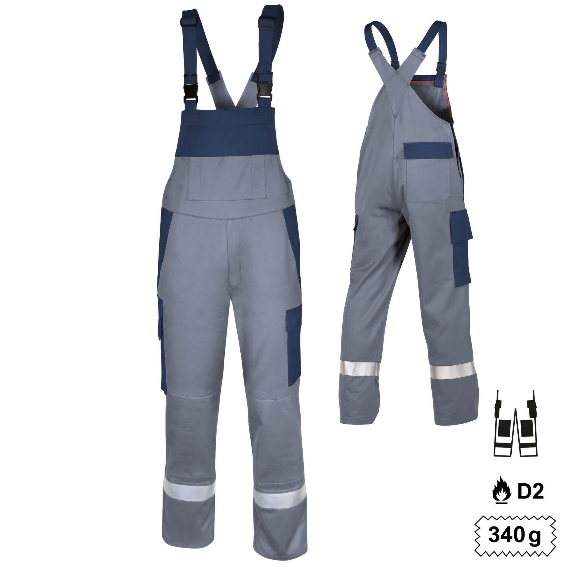 Salopette fonderie/soudeuse 840