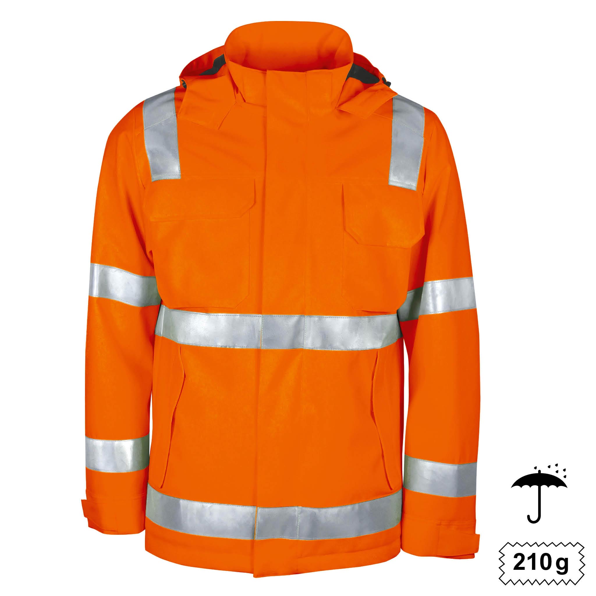 Veste anti-intempéries protection d'avertissement 072